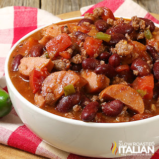 Hearty Beef and Sausage Chili