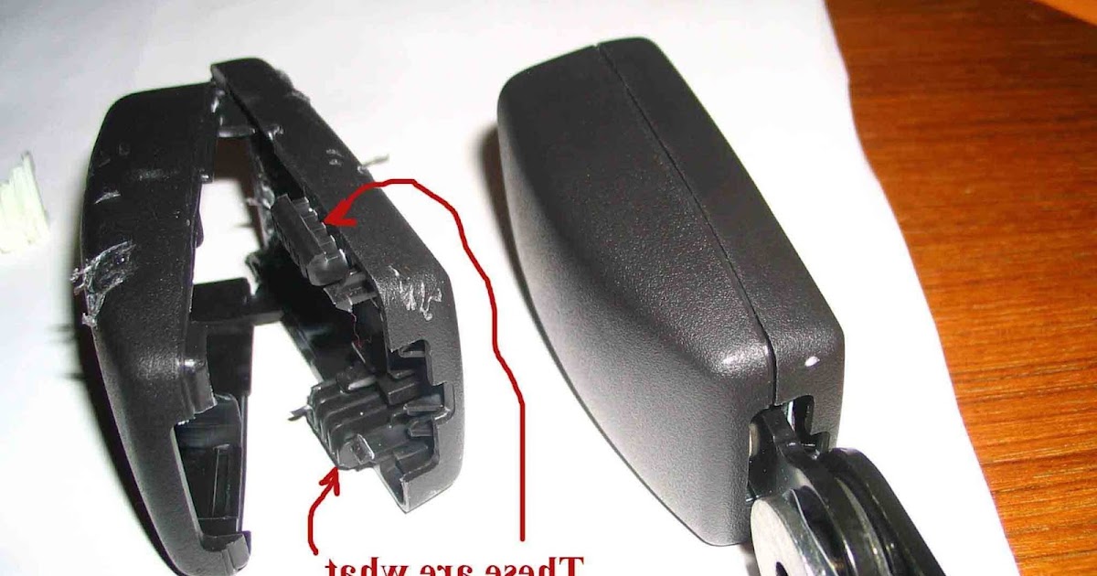How To Fix A Car Seat Belt Buckle