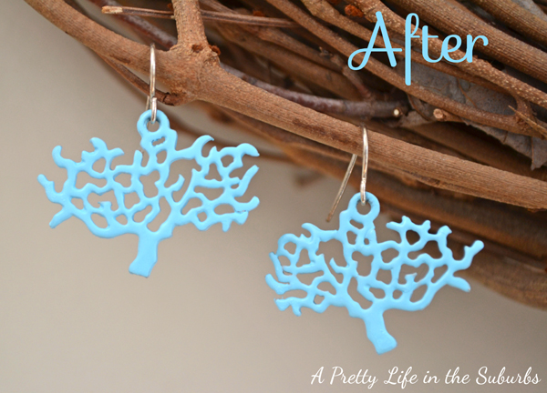 Repurposing your Jewelry with Spray Paint