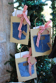 rustic gift wrap