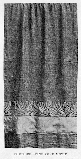 Laurelhurst Craftsman Bungalow: Embellished Door Curtains called Portieres