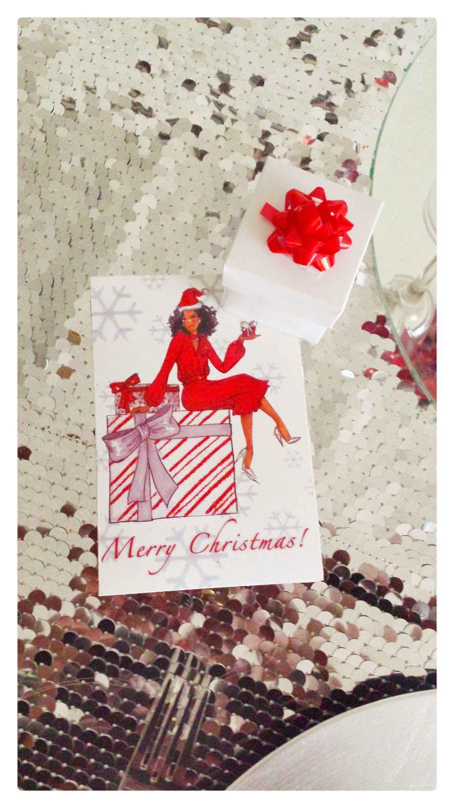 Elegant Festive Christmas Tablescape Christmas Table ideas perfect for your Christmas table Homegoods Christmas Card