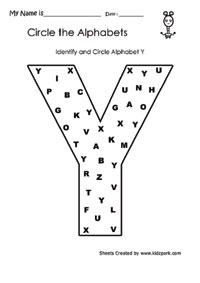 Kids Worksheets: Alphabet Recognition Worksheets for Preschool and Pre