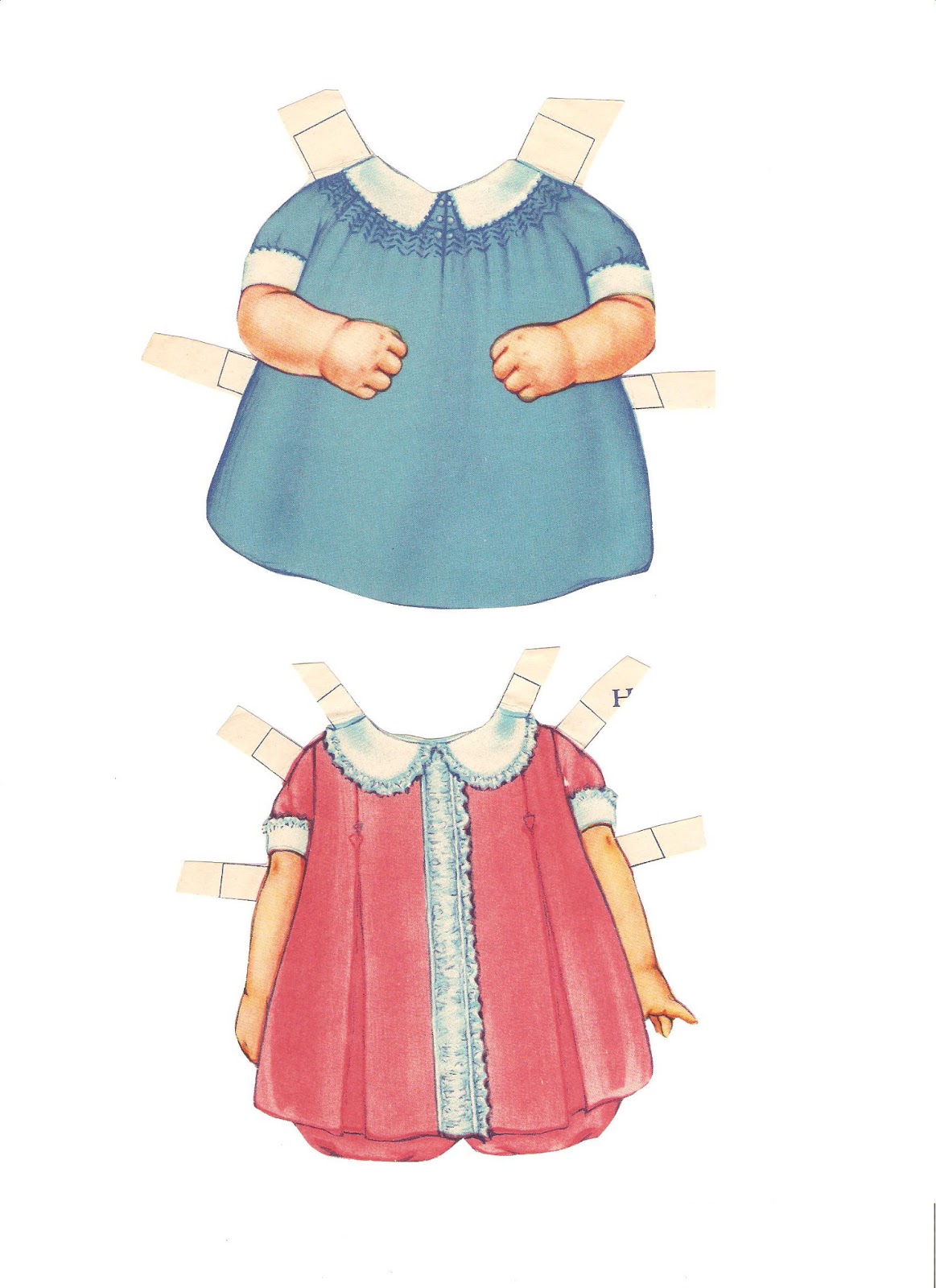 Miss Missy Paper Dolls: Baby Sister