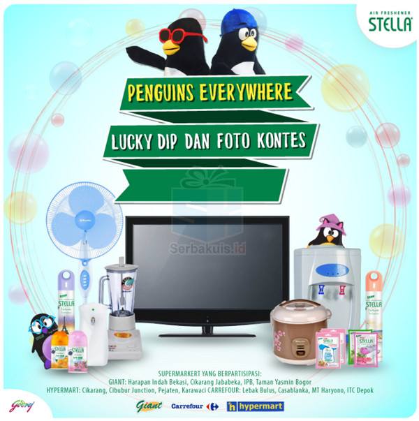 Lucky Dip & Foto Kontes #PenguinsEverywhere Lucky Dip & Foto Kontes #PenguinsEverywhere