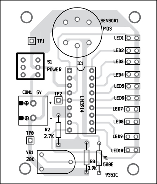 Electrical and Electronics Engineering Simple ProjectAlcohol Level Tester