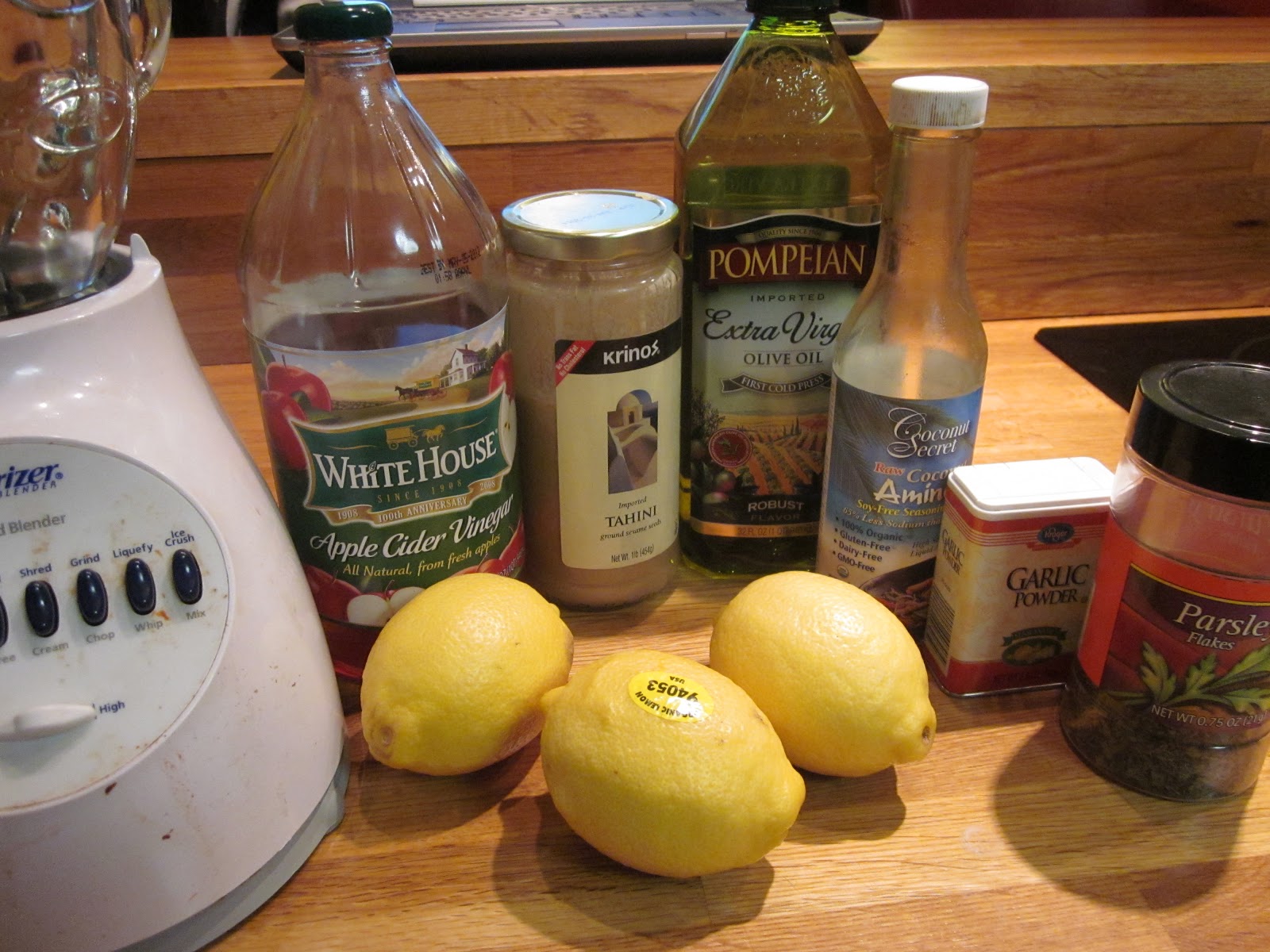 my less serious life the salad dressing experiment tahini goddess