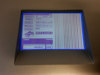 yamaha psr 520 lcd display quotation