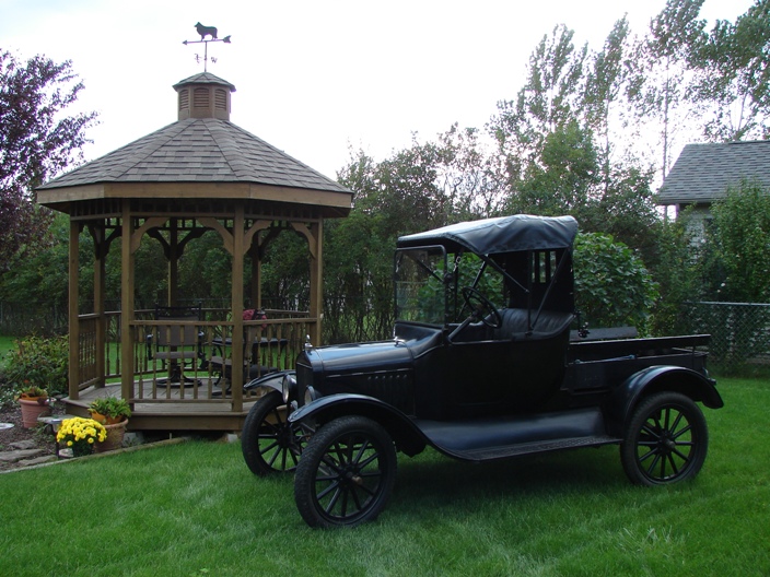 Ray's 1919 T: Honeycomb Radiator