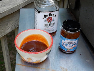 Use Bourbon in your BBQ sauce when grilling