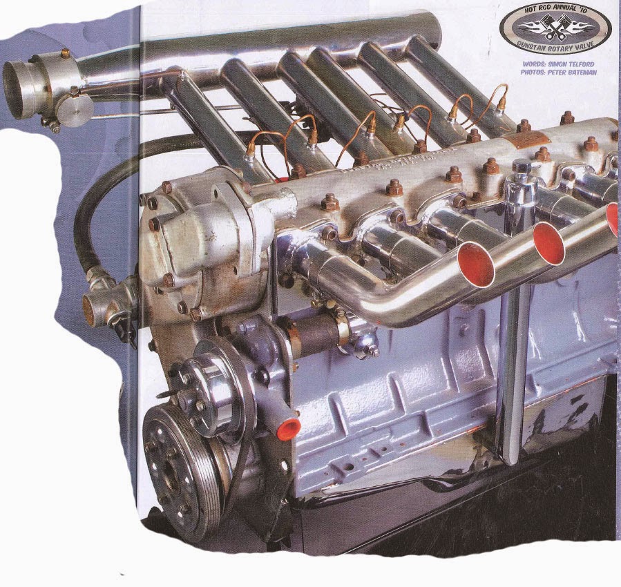 Dunston Rotary Valve Head Holden Grey Motor