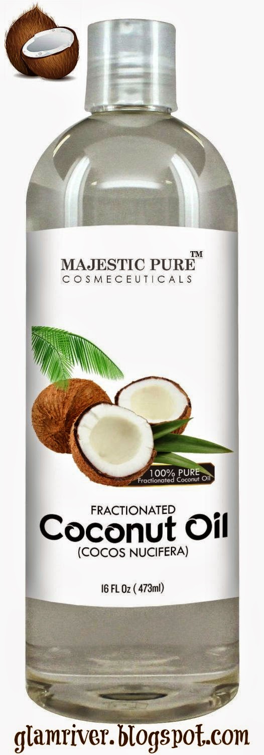 GlamRiver Fractionated Coconut Oil by Majestic Pure CosmeceuticalsReview
