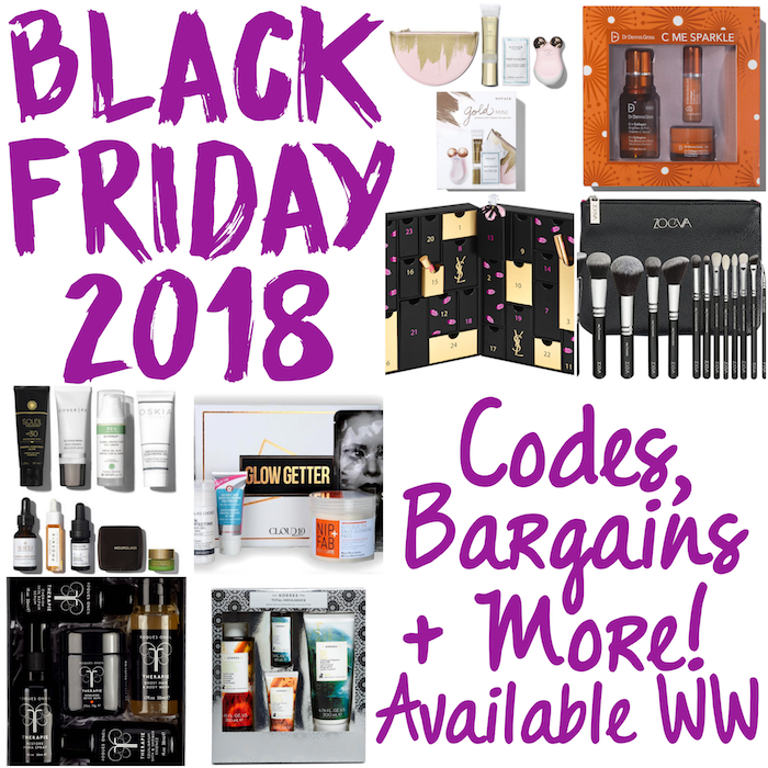 ULTIMATE Black Friday Week Deals & Codes and BARGAIN Beauty Sets Available Worldwide