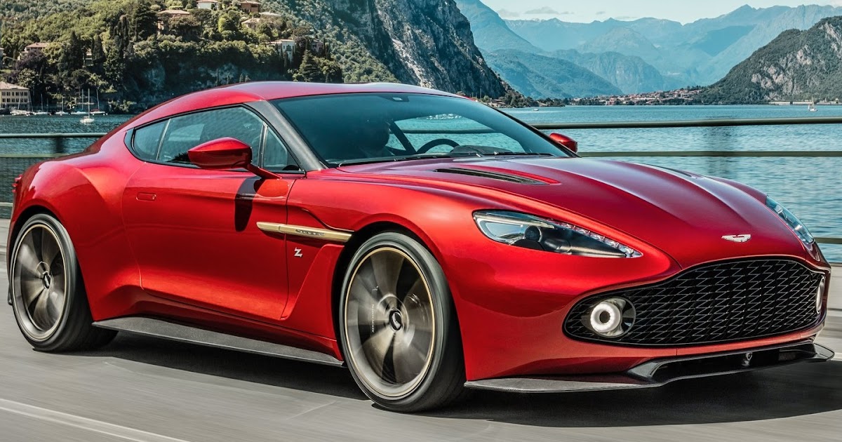 Aston Martin Vanquish Red
