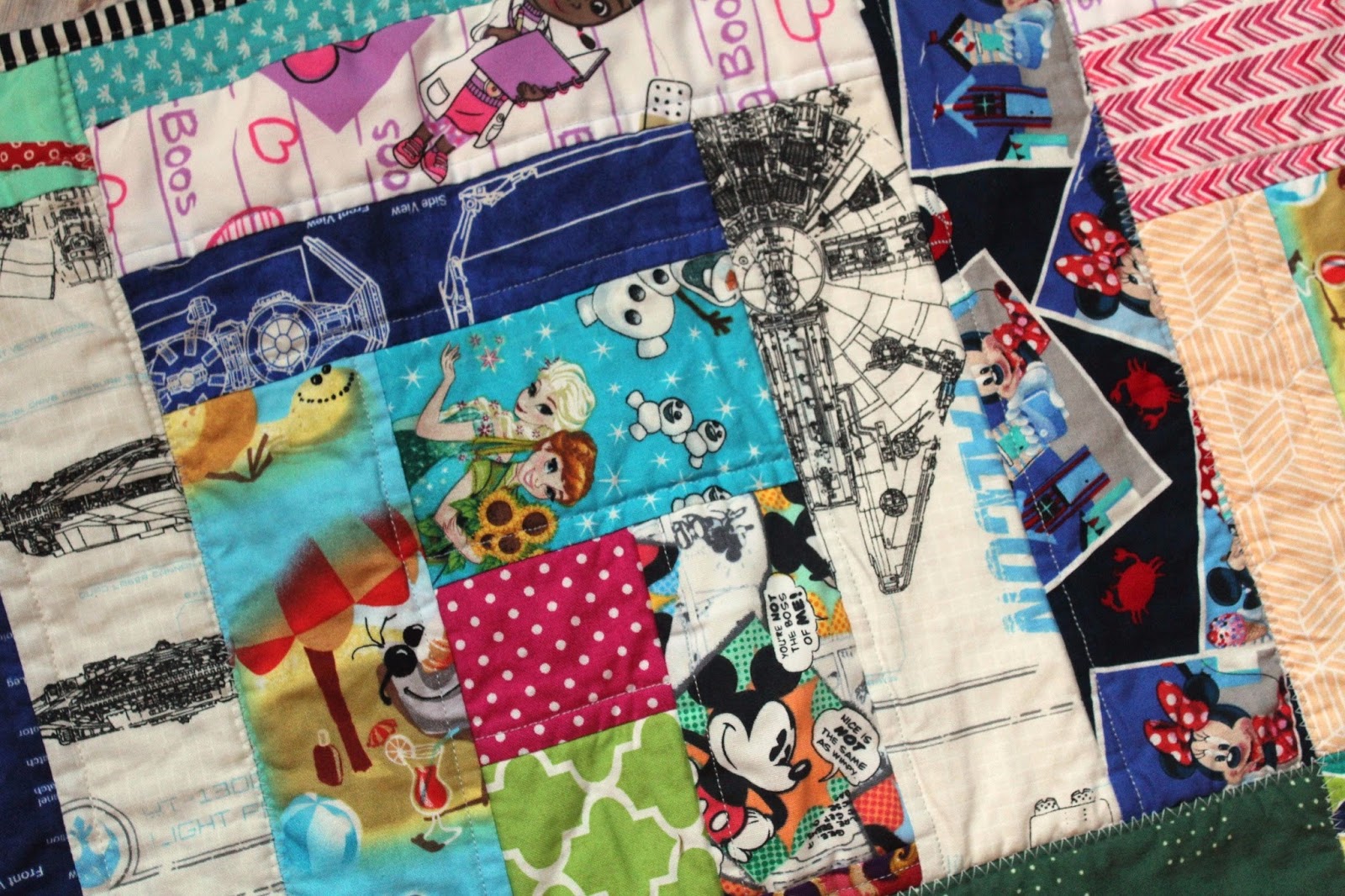 The Running Stitch Disney Quilt
