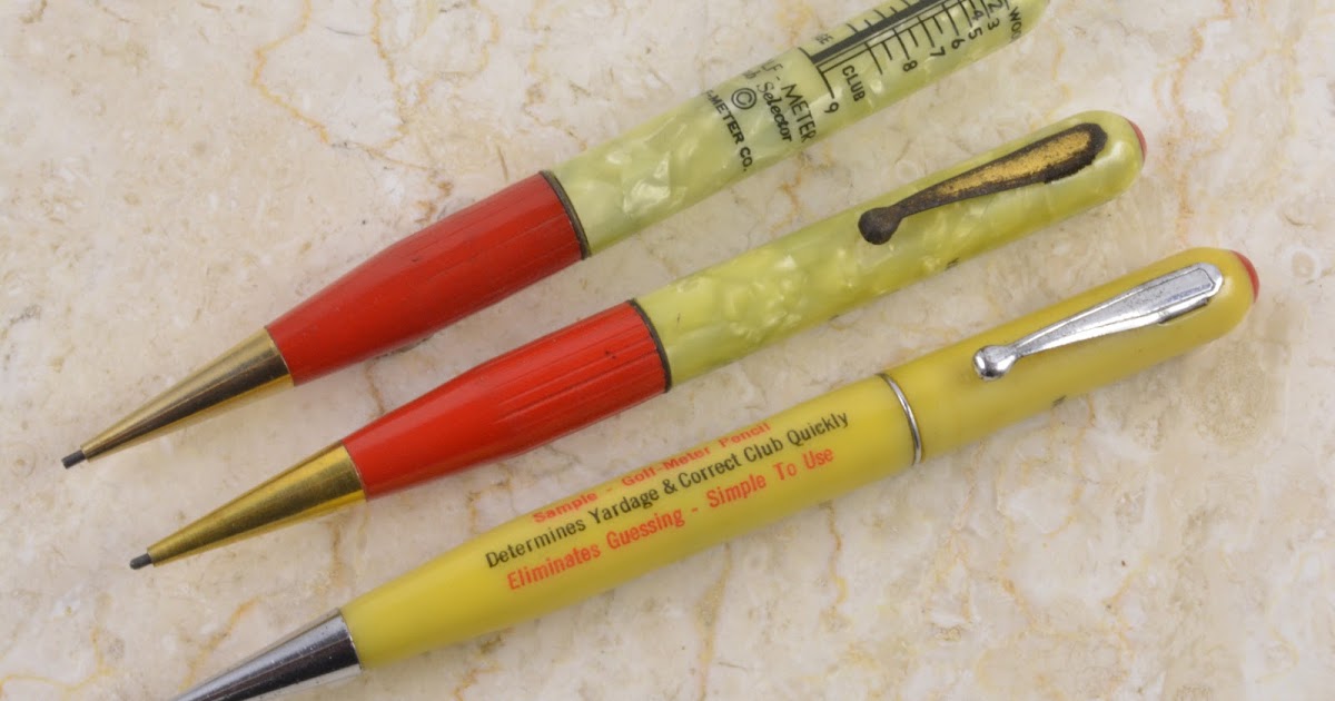 The Leadhead's Pencil Blog A Different Sort of Golf Pencil
