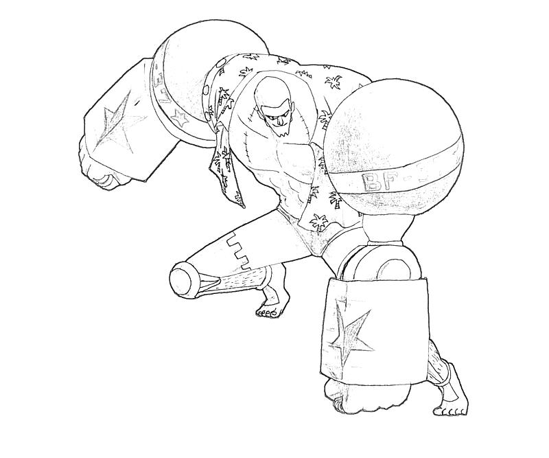 One Piece Franky Action Temtodasas