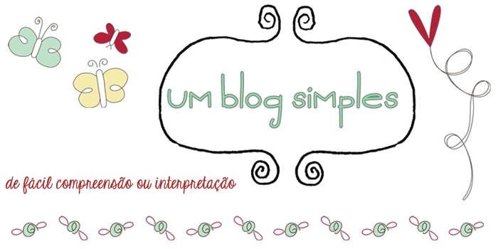 Um blog simples