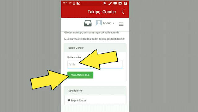 تطبيق Takipçi Uygulaması_3.2.1.4 يعطيك آلاف المتابعين الحقيقيين في حسابك على الأنستقرام يومياً ومجان FImage44823322030