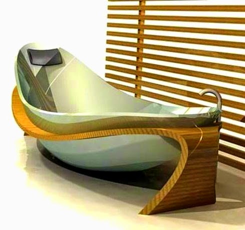 Unique Bathtub design by Marco Tallarida