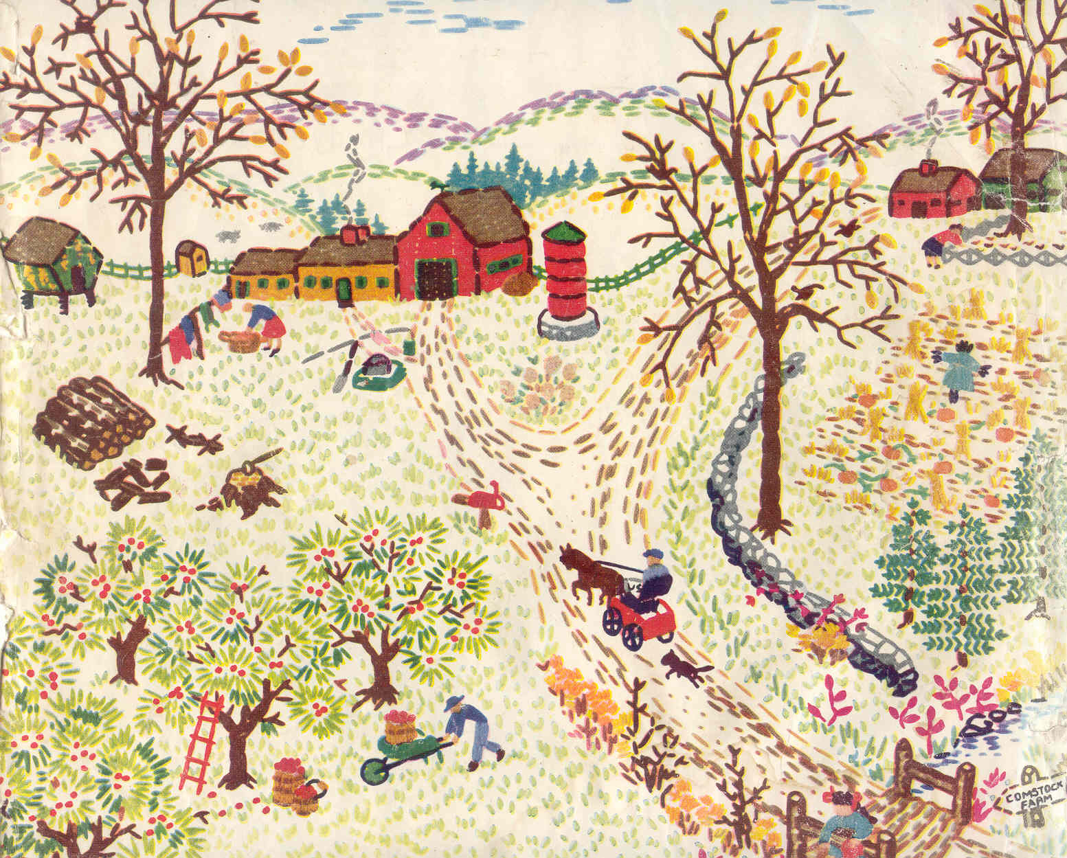 gold-country-girls-apple-harvest-time