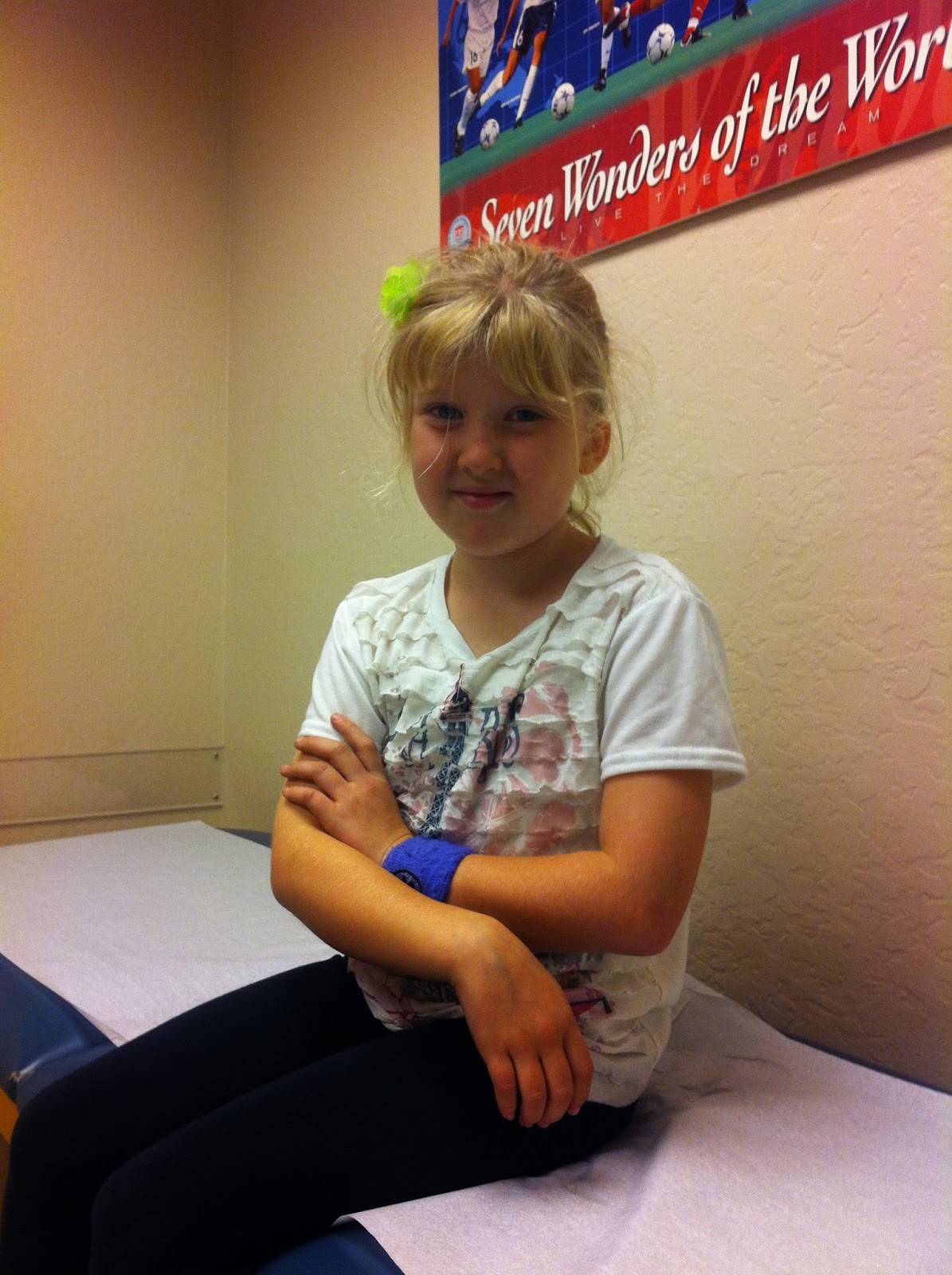 Bear Girls Broken Arm