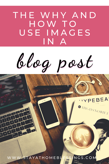 how to use images in blog post