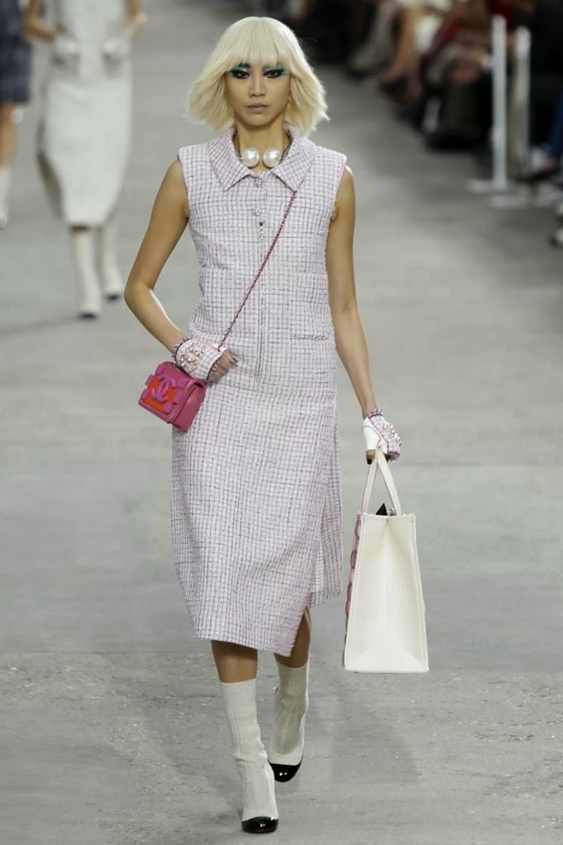 Tweed Rose: CHANEL READY TO WEAR SS14 PARIS