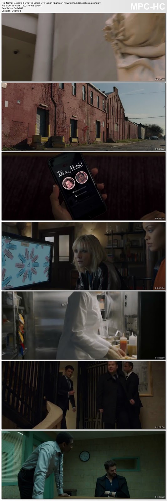 Capturas de la película.
