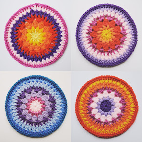 Sunburst Coaster Pattern