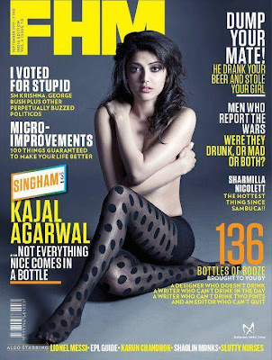 Kajal Aggarwal FHM Scan - Kajal Aggarwal  HOT FHM Magazine Scans