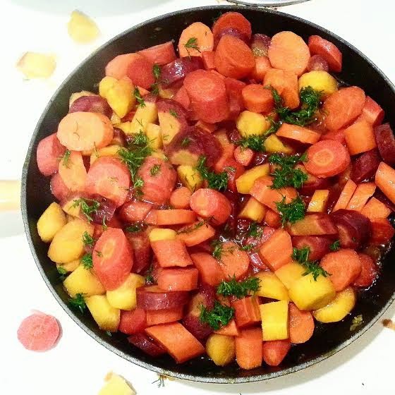 Sautéed Carrots With Fresh Dill!