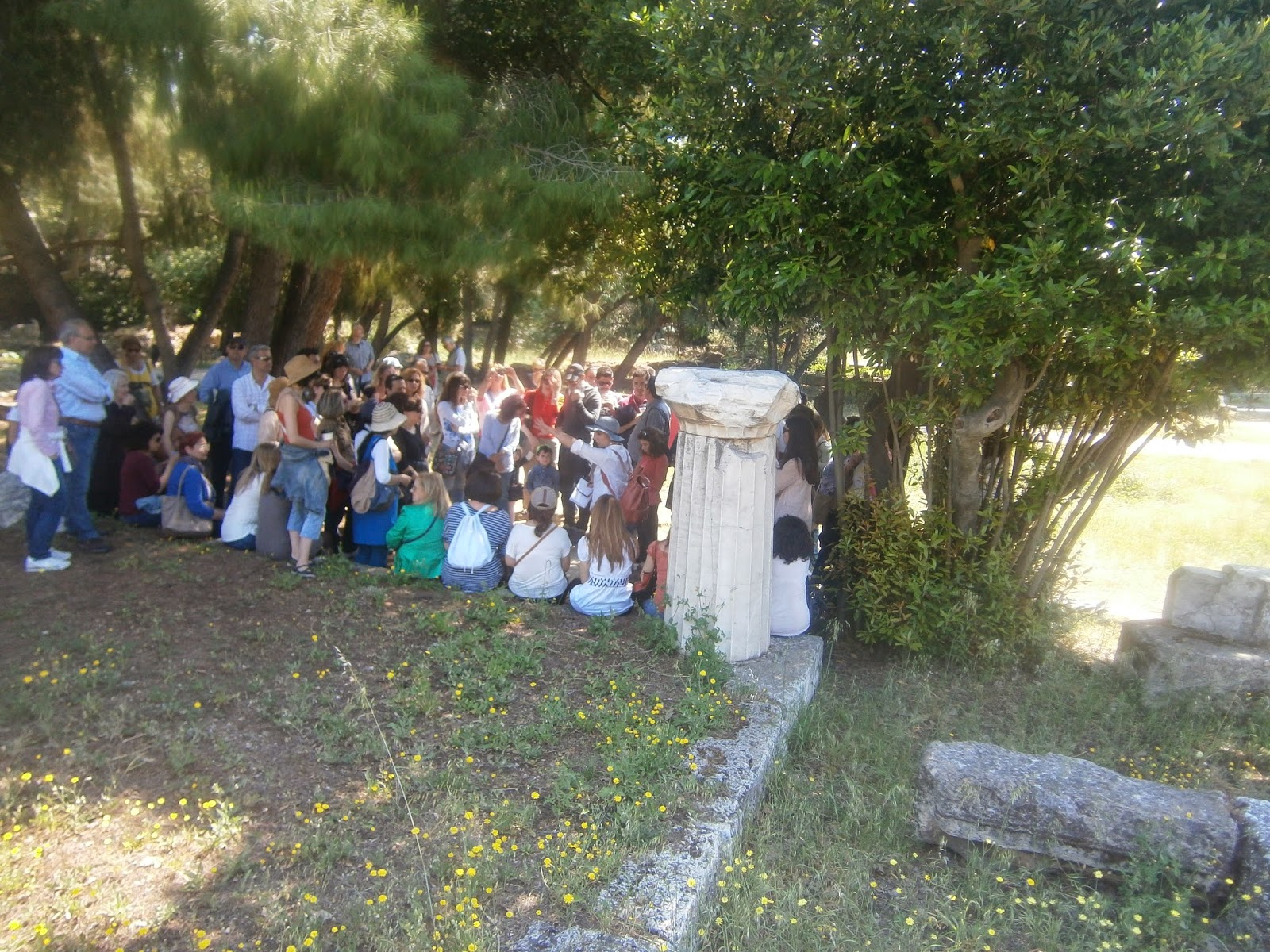 ΑΠΟ ΤΗΝ ΕΠΙΣΚΕΨΗ – ΞΕΝΑΓΗΣΗ  ΣΤΗΝ ΑΡΧΑΙΑ ΑΓΟΡΑ