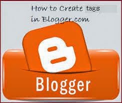 creating labels in blogger