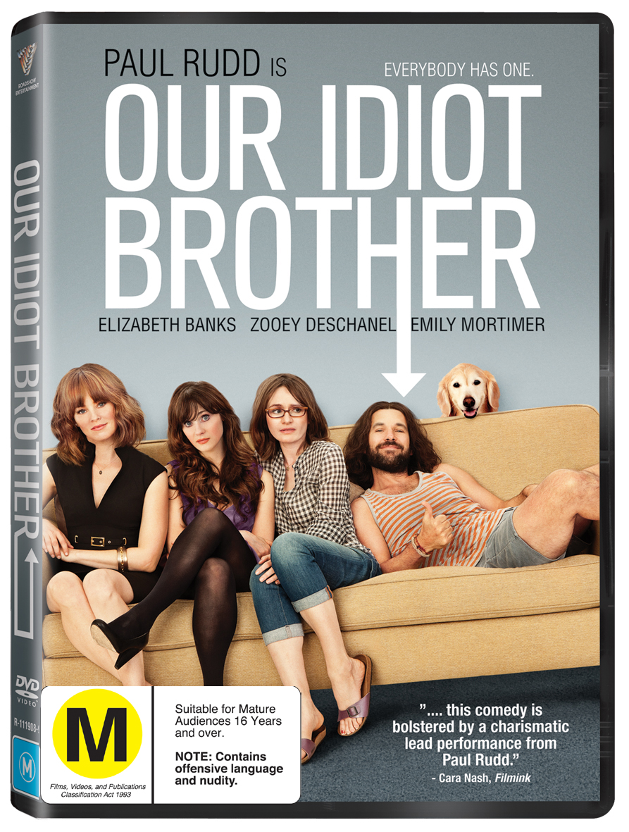At Darren's World of Entertainment Our Idiot Brother Blu Ray Review