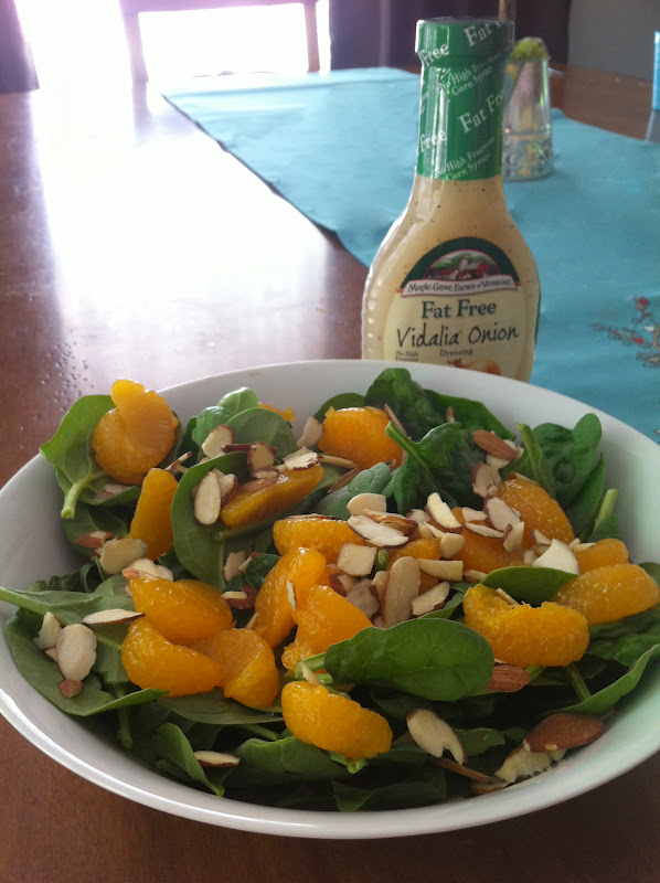 Leave It To Mommy: Baby Spinach Salad