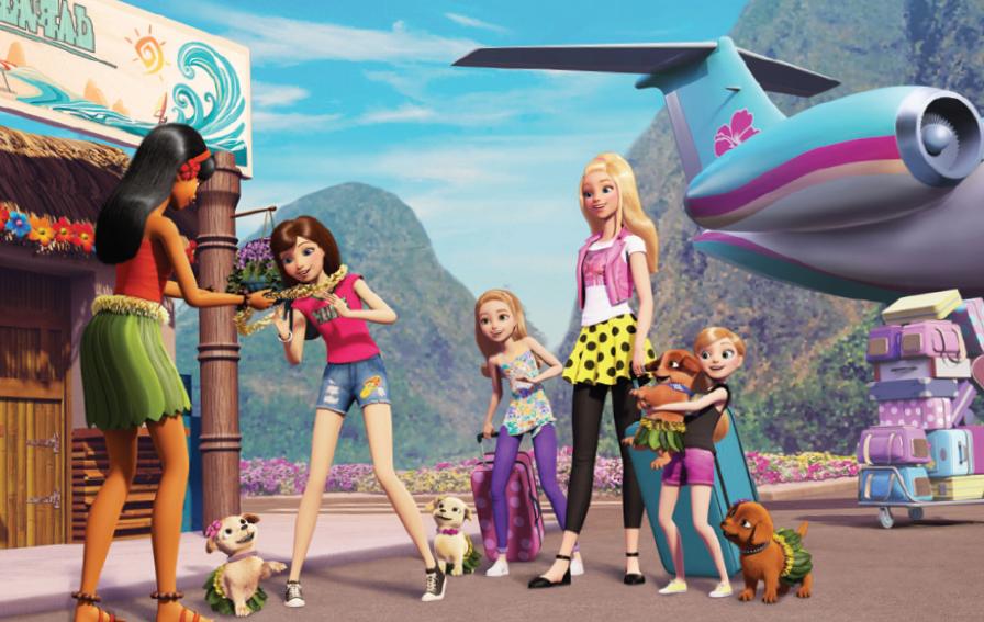 Barbie Et La Magie Des Dauphins Ces doux moments: Barbie et la magie des Dauphins au cinéma et en