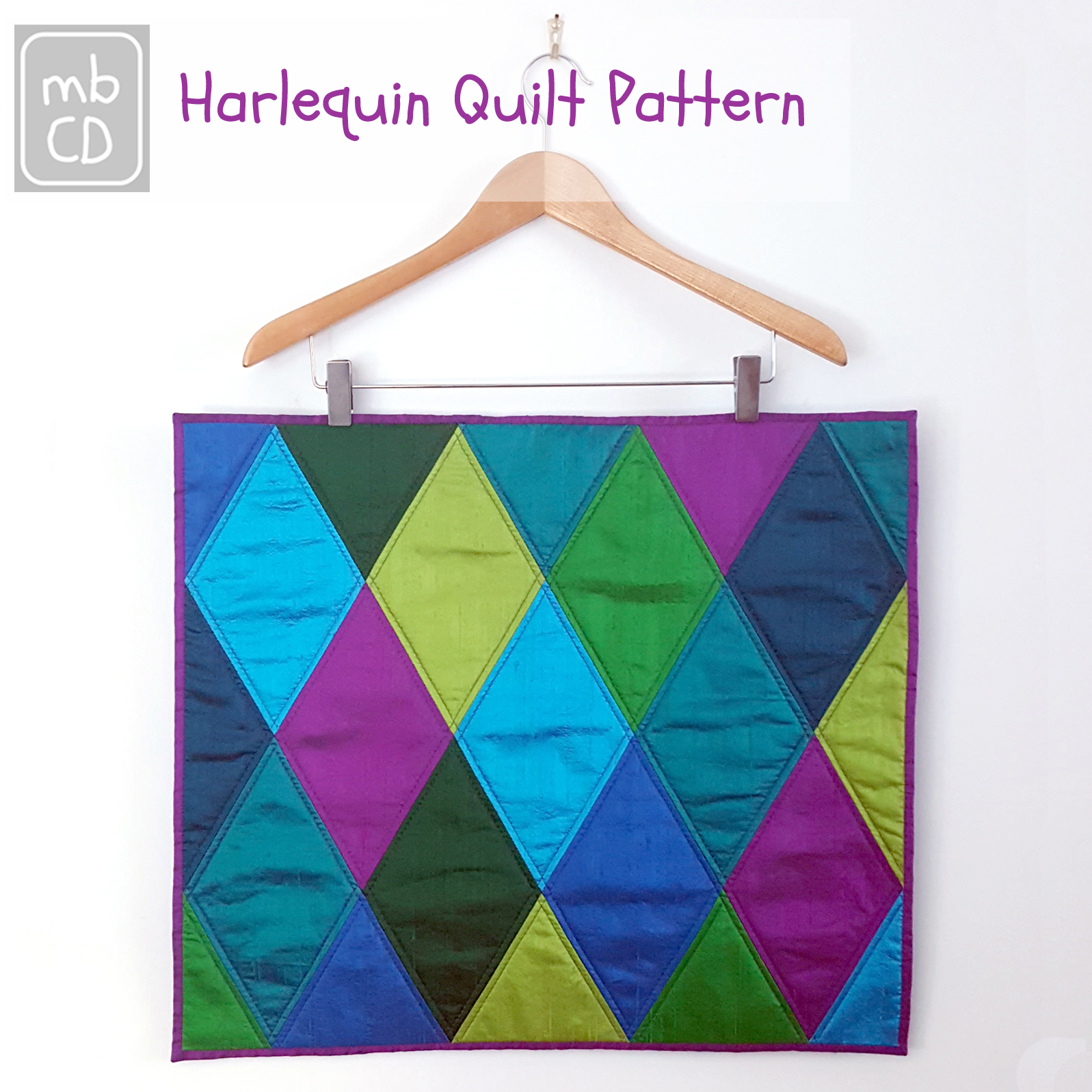 Chris Dodsley mbCD Harlequin Quilt Pattern