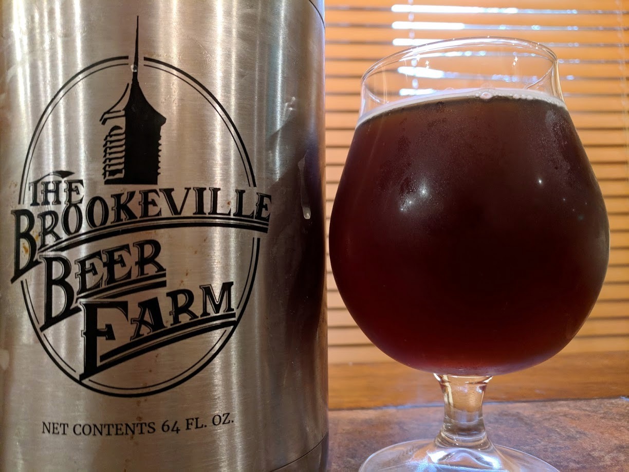 Chef Bolek Brookeville Beer Farm's Quadrupel