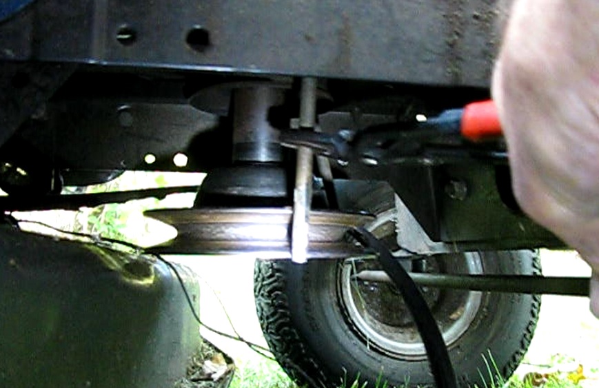The Original Mechanic: How to replace the deck belt on an MTD riding mower