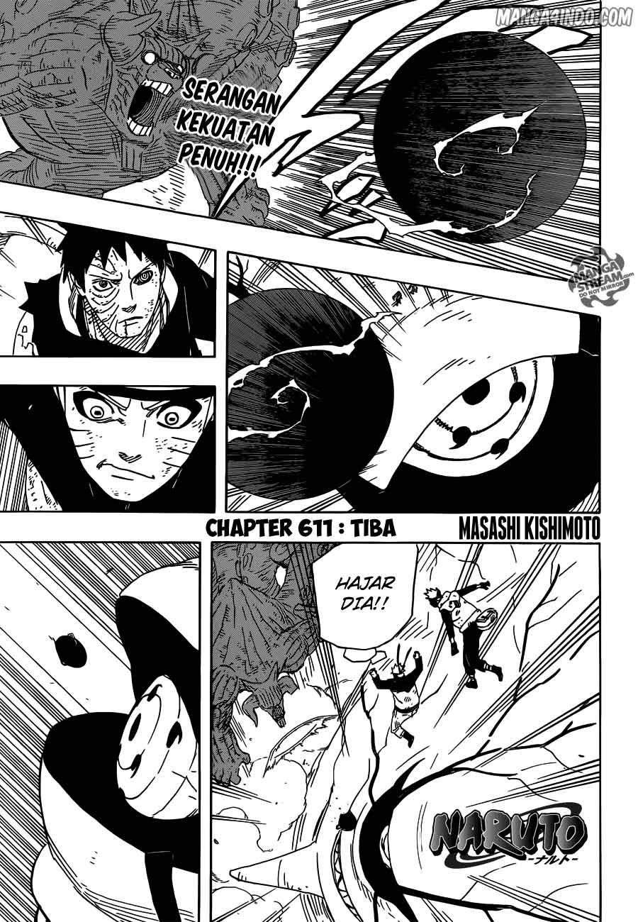 komik naruto 611 page 1