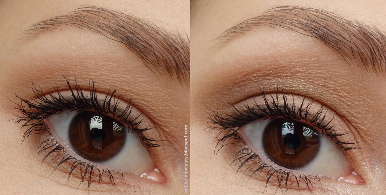 Adding color to basic eye makeup (for different eye colors) Adjusting Beauty