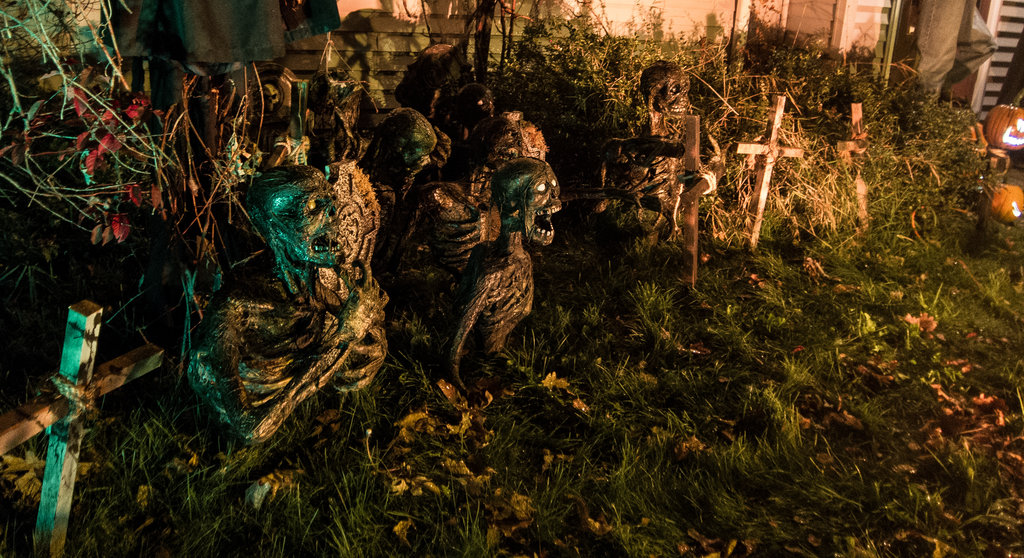 кладбище зомби