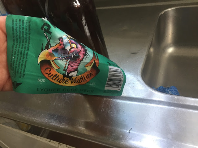 removal of beer  label in one piece