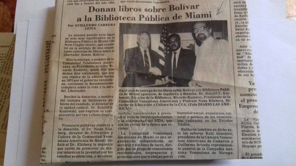 69 - Diario de las Americas. Miami. EEUU. 17/08/1990.
