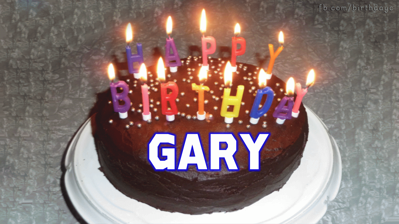 Happy Birthday GARY images gif