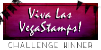 I won the Vivalasvegasstamps september 2014 challenge