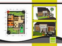 Desain Rumah Mungil Type 27 Architectaria