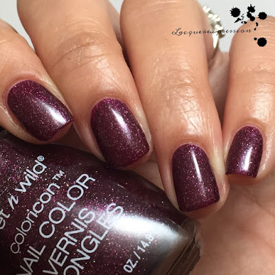nail polish swatch of Holiday Wine and Spirits from the we're the wild cats holiday collection by wet n wild