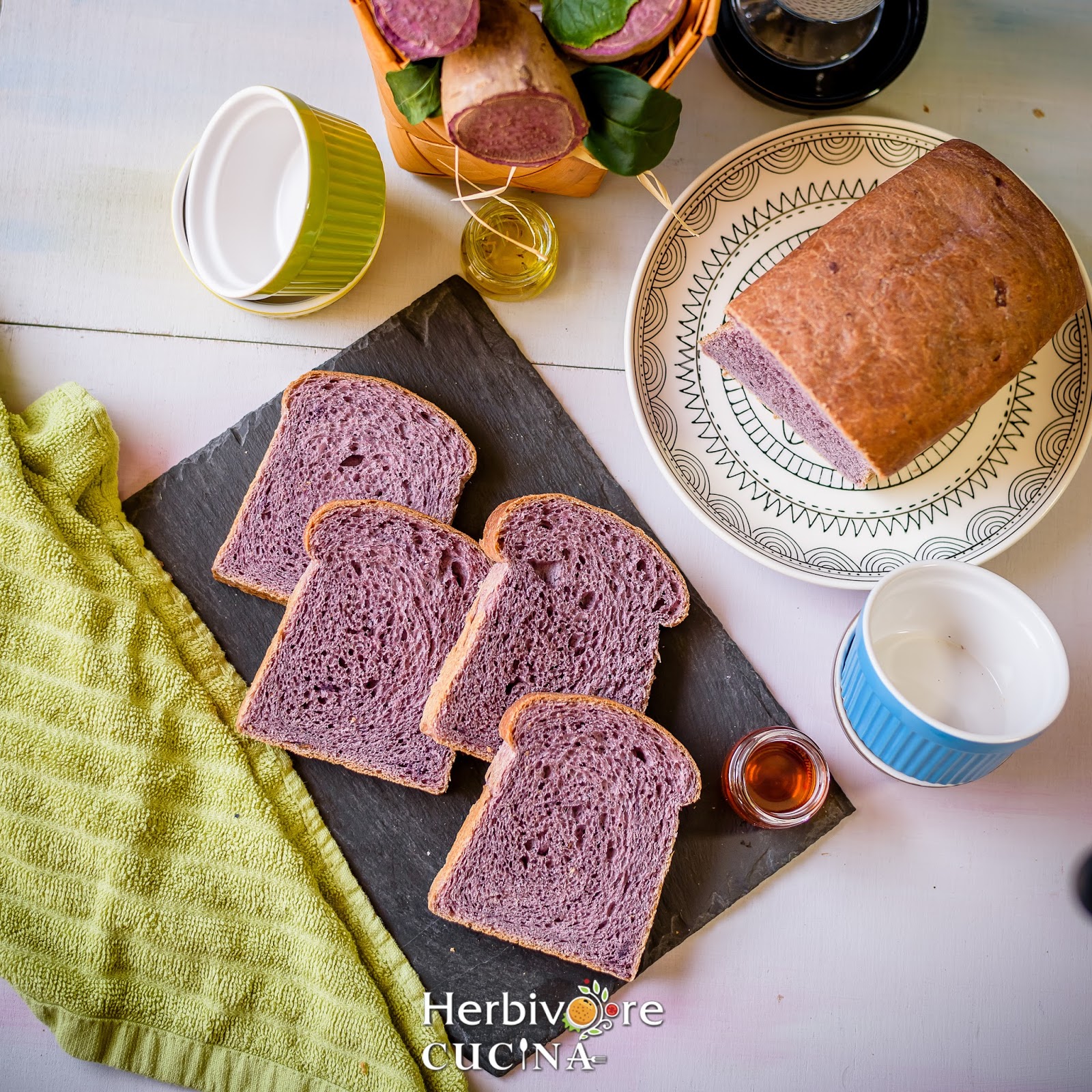 Herbivore Cucina Purple Sweet Potato Bread